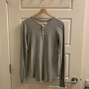 American Apparel | Men’s Casual Longsleeve T-Shirt | Grey | US M